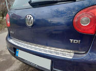 Volkswagen Golf 5 2003-2009 Heckstoßstangenabdeckung Carmos Edelstahl Plus Foto 5