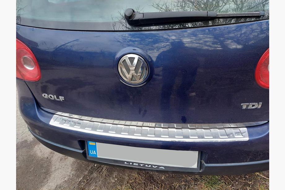 Volkswagen Golf 5 2003-2009 Heckstoßstangenabdeckung Carmos Edelstahl Schrägheck Foto 7