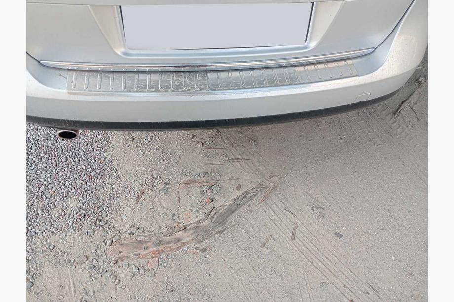 Volkswagen Passat B6 2006-2012 Heckstoßstangenschutz Carmos (nur SW) Image
