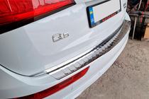 Audi Q5 2008-2017 Heckstoßstangenschutz Carmos Edelstahl Foto 4