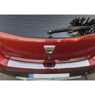 Heckstoßstangenschutz Carmos V1 Edelstahl