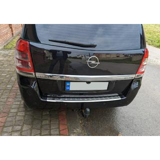 Heckstoßstangenschutz Carmos V1 Edelstahl Opel Zafira B 2005–2011 Foto 1