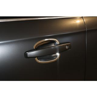 Edelstahl Griffmulden Abdeckungen (4 Stk) Opel Astra H 2004-2013 Foto 1