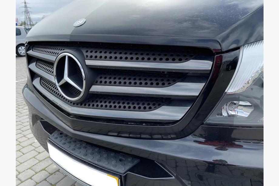 Mercedes Sprinter W906 2006–2018 Grill Blenden BlackChrome (2013↗, Edelstahl) Foto 4