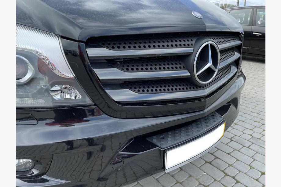 Mercedes Sprinter W906 2006–2018 Grill Blenden BlackChrome (2013↗, Edelstahl) Foto 1