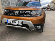 Renault Duster 2018-2024 Abdeckungen für Nebelscheinwerfer (2 Stk., Edelstahl) Carmos - Türkischer Edelstahl Foto 2