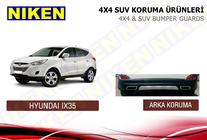 Hyundai IX-35 2010-2015 Heckschürze Kunststoffaufsatz V3 Foto 6