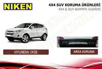Hyundai IX-35 2010-2015 Heckschürze Kunststoffaufsatz V3 Foto 6
