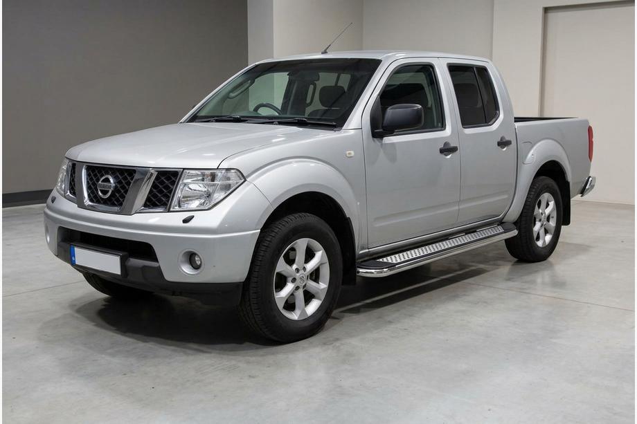 Nissan Navara 2006-2015 Seitenschweller Maydos V2 (2 Stk., Aluminium & Edelstahl) Image
