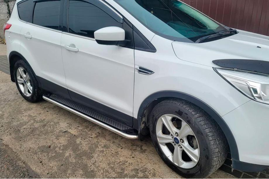 Ford Kuga/Escape 2013-2019 Seitenschweller Maydos V2 (2 Stk., Aluminium + Edelstahl) Foto 3