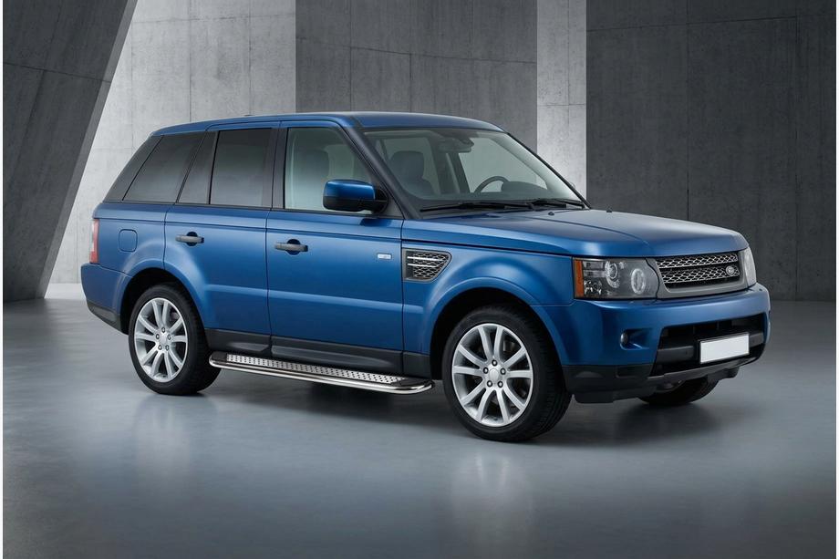 Range Rover Sport 2005-2013 Seitenschweller Maydos V2 (2 Stk., Aluminium & Edelstahl) Foto 1