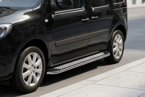 Renault Kangoo 2008–2020 Seitenschweller Maydos V2 (2 Stk., Aluminium & Edelstahl) Langer Radstand Foto 1