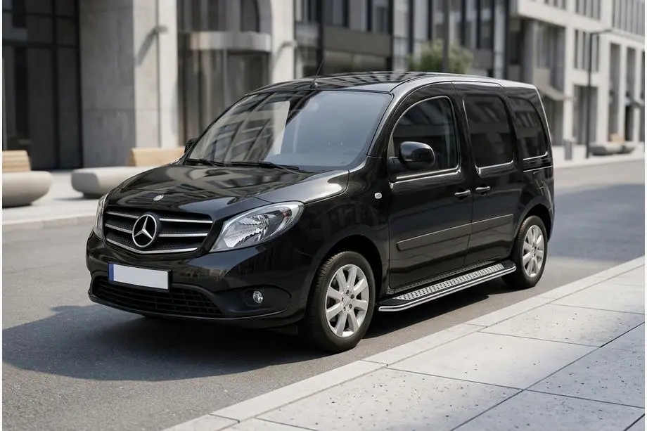 Mercedes Citan 2013-2021 Seitenschweller Maydos V2 (2 Stk., Aluminium & Edelstahl) Foto 1