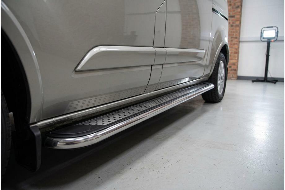 Ford Custom 2013-2022 Seitenschweller Maydos V2 (2 Stk., Aluminium & Edelstahl) Image