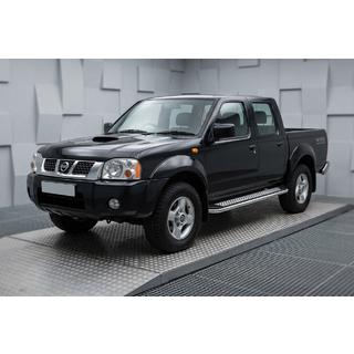 Seitenschweller Maydos V2 (2 Stk., Aluminium & Edelstahl) Nissan NP300 1999-2015 Foto 1