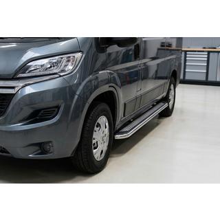 Seitenschweller Maydos V2 (2 Stk., Aluminium & Edelstahl) Peugeot Boxer 2006-2025 Foto 1
