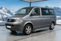 Volkswagen T5 Multivan 2003–2010 Seitenschweller Maydos V2 (2 Stk., Aluminium & Edelstahl) Nur für kurzen Radstand Foto 1