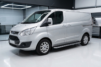 Ford Custom 2013-2022 Trittbretter Maydos V1 (2 Stk., Aluminium & Edelstahl) Foto 1