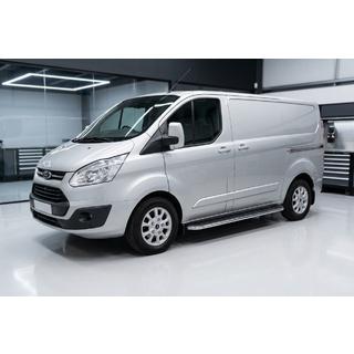Trittbretter Maydos V1 (2 Stk., Aluminium & Edelstahl) Ford Custom 2013-2022 Foto 1