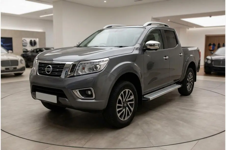 Nissan Navara/NP300 2016- Seitenschweller Maya V2 (2 Stk., Aluminium) Image