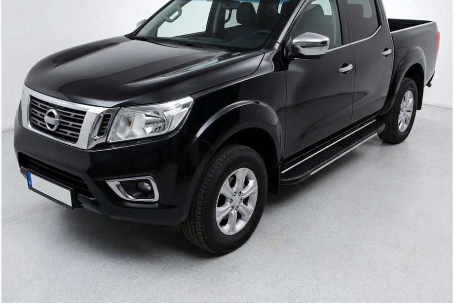 Nissan Navara/NP300 2016- Seitenschweller Bosphore Grey (2 Stk., Aluminium) Image