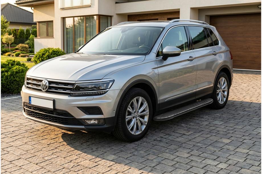 Volkswagen Tiguan 2016-2023 Seitenschweller Bosphore Black (2 Stk., Aluminium) Foto 1