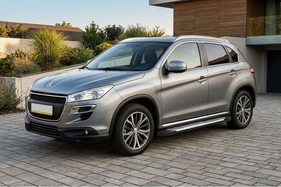 Peugeot 4008 2012-2017 Seitenschweller Line (2 Stk., Aluminium) Image
