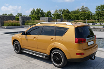 Peugeot 4007 2007-2013 Seitenschweller Sunrise (2 Stk., Aluminium) Foto 1