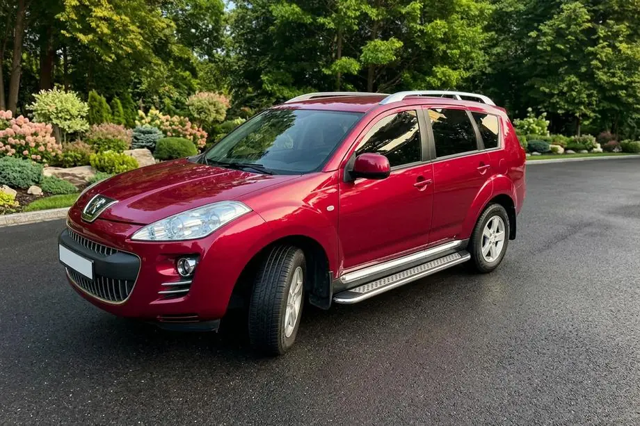 Peugeot 4007 2007-2013 Seitenschweller Maydos V2 (2 Stk., Aluminium & Edelstahl) Foto 1