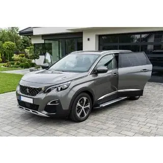 Trittbretter Allmond Grey (2 Stk., Aluminium)