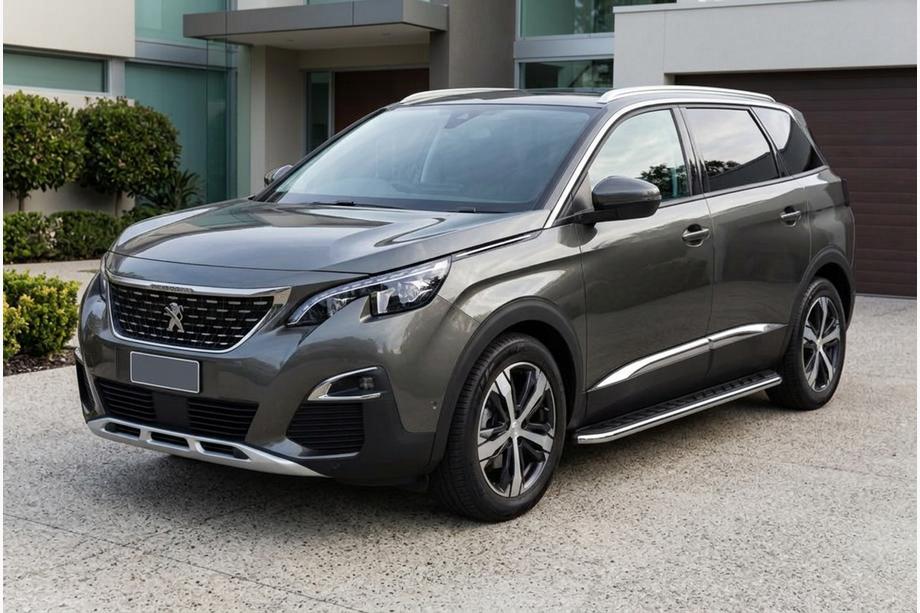 Peugeot 5008 2016-2023 Trittbretter Maydos V1 (2 Stk., Aluminium & Edelstahl) Image