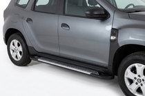 Renault Duster 2018-2024 Seitenschweller Line (2 Stk., Aluminium) Foto 1