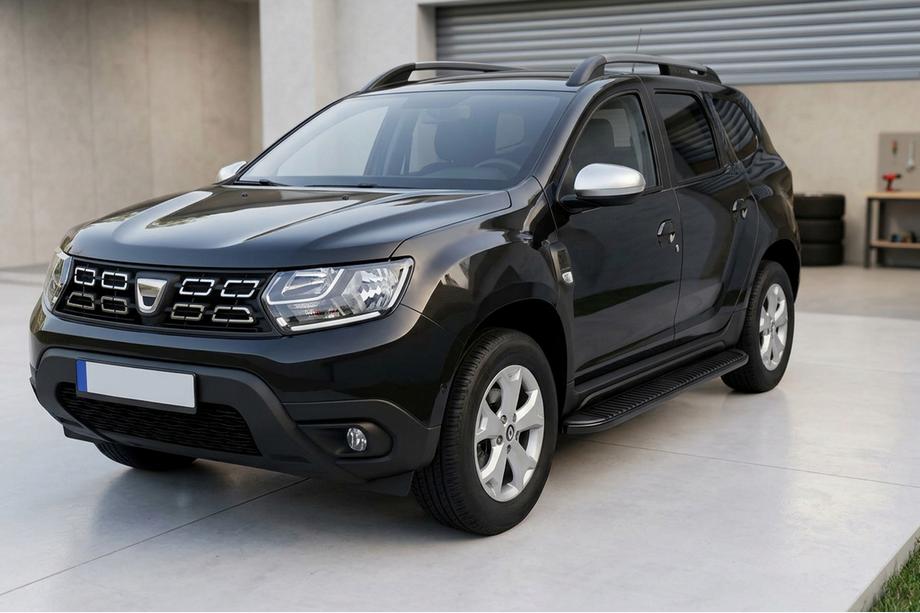 Renault Duster 2018-2024 Seitenschweller Tayga Black (2 Stk., Aluminium) Image