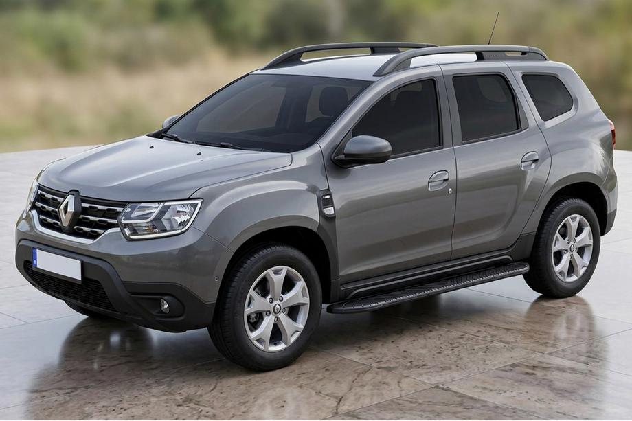 Renault Duster 2018-2024 Seitenschweller Bosphore Black (2 Stk., Aluminium) Image