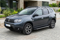 Renault Duster 2018-2024 Seitenschweller Bosphore Grey (2 Stk., Aluminium) Foto 1