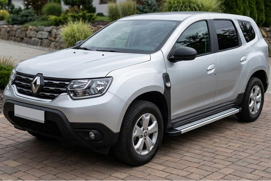 Dacia Duster 2018-2024 Trittbretter Maya V4 (2 Stk., Aluminium) Image