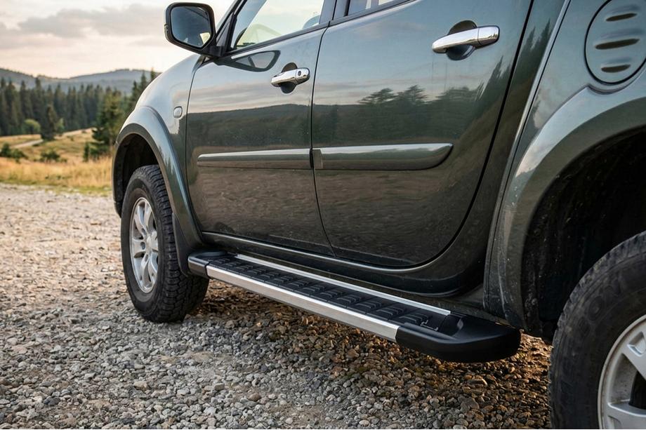 Fiat Fullback 2016- Seitenschweller RedLine V1 (2 Stk., Aluminium) Image