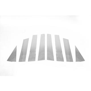 Chrom Säulenabdeckungen (Edelstahl) Nissan X-trail T32/Rogue 2014-2021 Foto 4