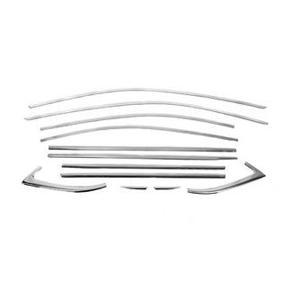 Komplette Fensterumrandung Edelstahl Skoda Superb 2015-2024 Foto 4