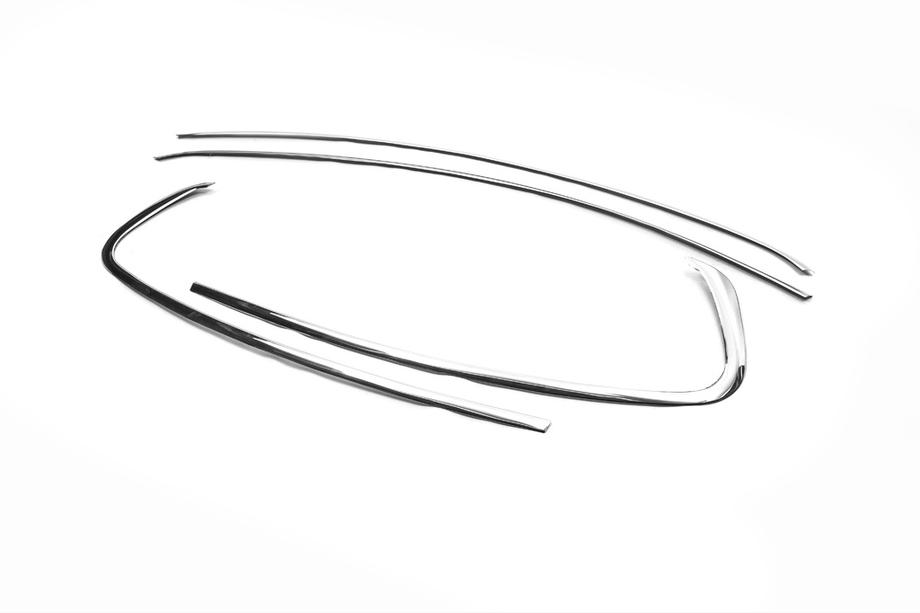 Peugeot 508 2010-2018 Obere Fensterleisten Edelstahl (Sedan) Foto 3