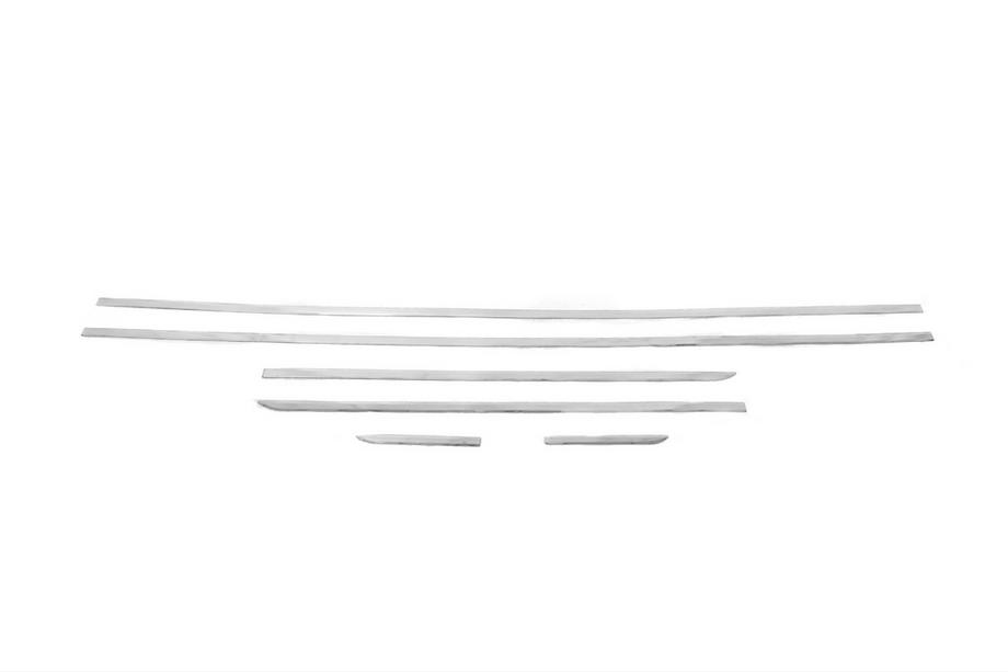 Mercedes C-class W204 2007-2015 Edelstahl Türleisten Abdeckungen (6 Stk) Foto 3
