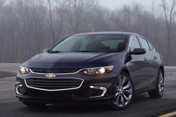 Übersicht der Limousine der neunte Generation der Chevrolet Malibu