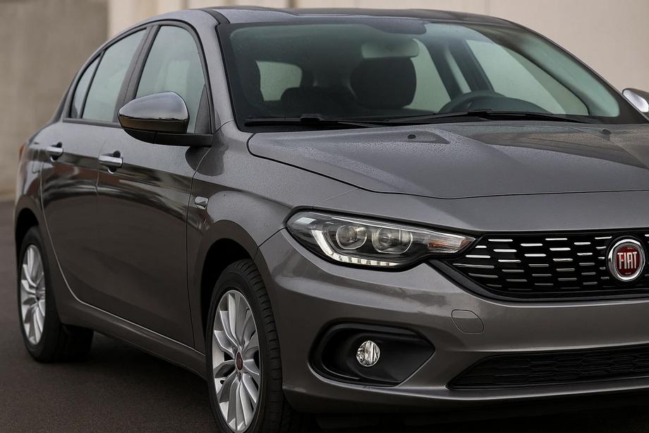 Fiat Tipo 2016- Spiegelabdeckungen Schwarz Chrom (2 Stk., Kunststoff) Image