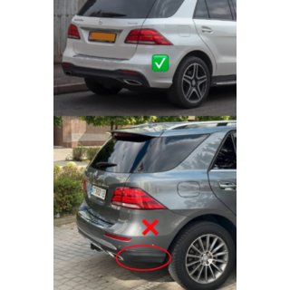 Bodykit GLE63 AMG (mit Heckdiffusor) Mercedes GLE/ML class W166 2011-2018 Foto 4