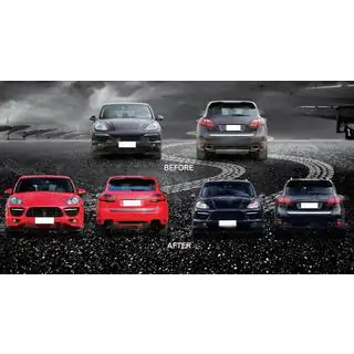 Bodykit Komplettset (2010-2015, GTS) Porsche Cayenne 2010-2017 Foto 2