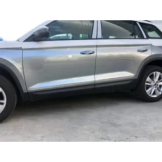 Türschutzleiste Carmos breit Edelstahl Skoda Kodiaq 2016-2023 Foto 3