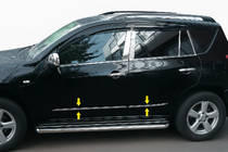 Toyota Rav 4 2006-2013 Türleisten Edelstahl Foto 3
