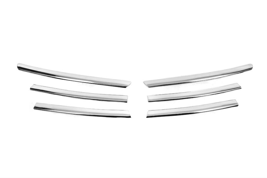 Volkswagen Jetta 2011-2018 Grill Blenden 2014↗ (Edelstahl) Foto 2