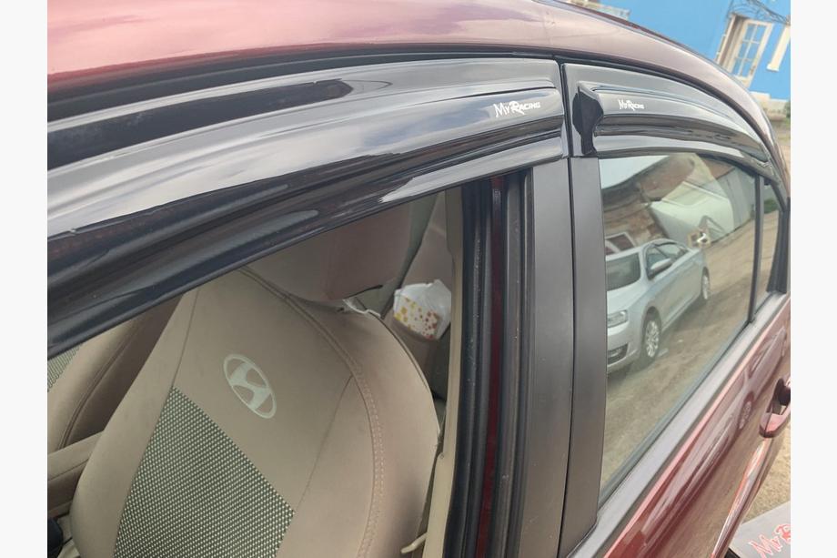 Hyundai Accent 2006-2010 Windabweiser (4 Stk, MyRacing) Foto 7