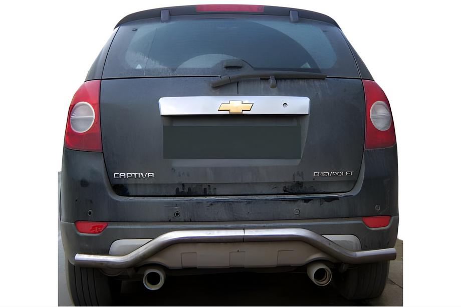 Chevrolet Captiva 2006-2019 Heckbügel AK008 (Edelstahl) Image
